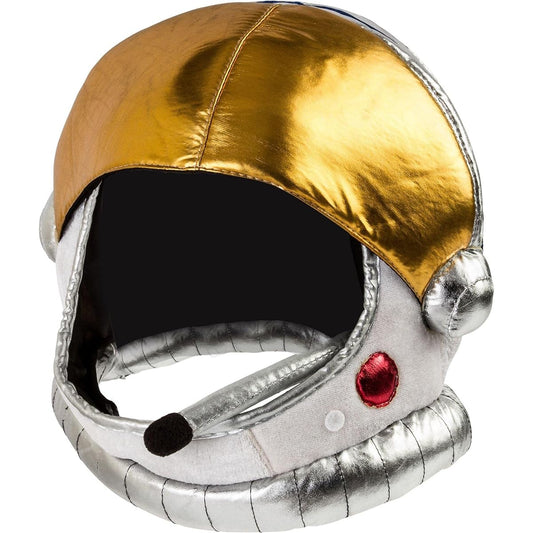 amscan 392103 Astronaut Silver Gold Helmet Costume Kids Size