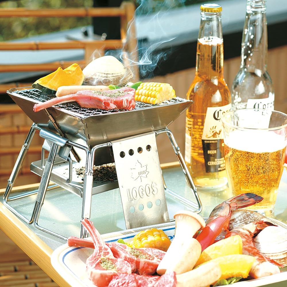 LOGOS Pyramid Grill Stainless Steel Grill [for 1-2 people] 81063112