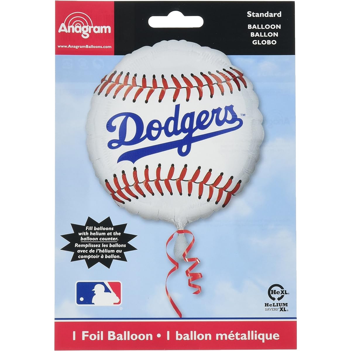 Anagram International Hx Los Angeles Dodgers Package Party Balloons, Multicolor