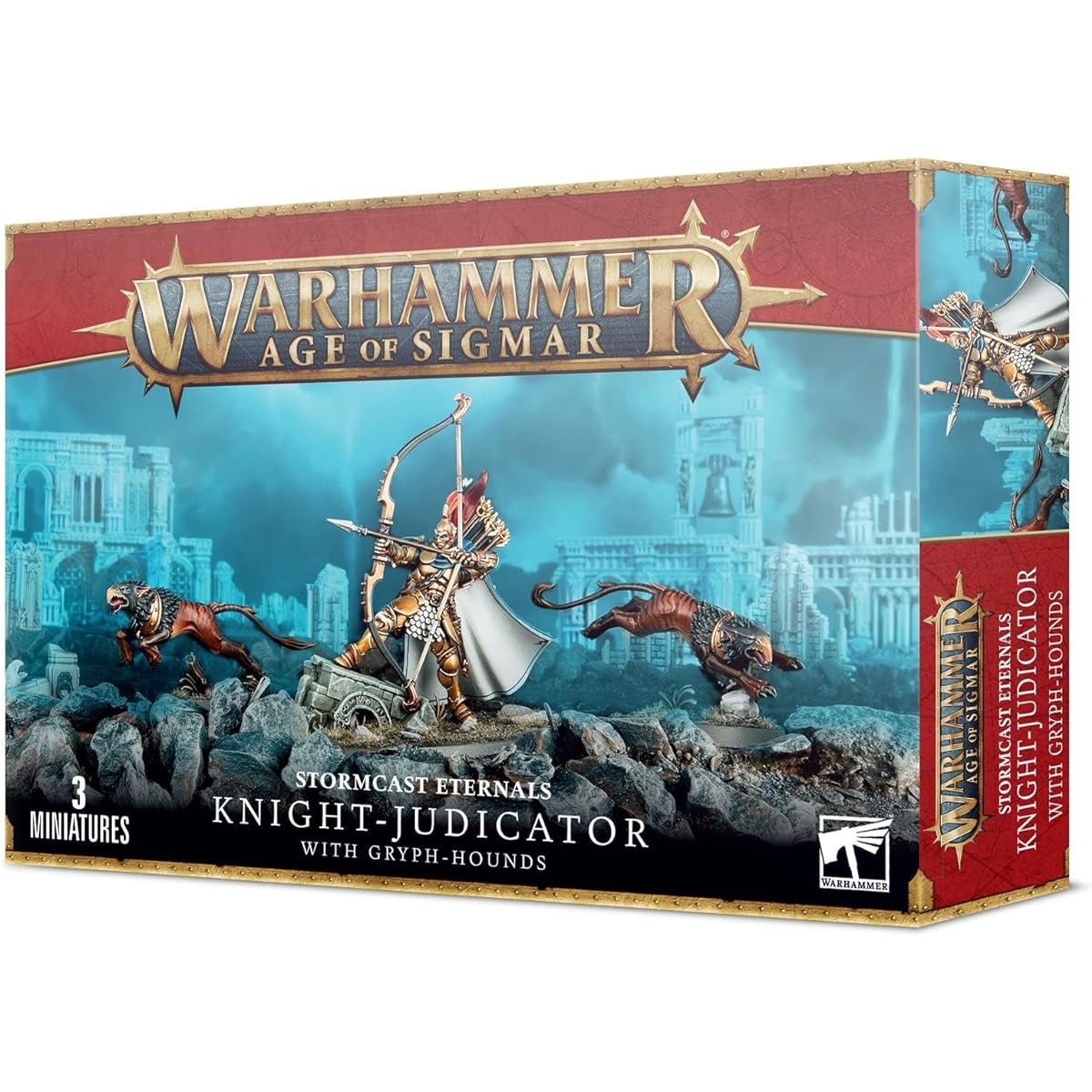 Warhammer Age of Sigmar - Stormcast Eternal: Knight Judiator Gryph Hound