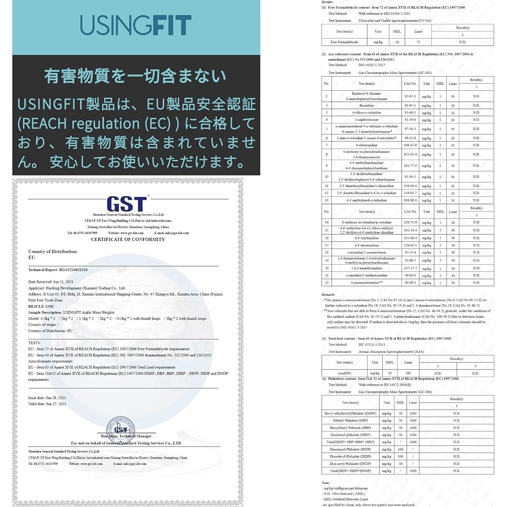 USINGFIT Ankle Weight Ankle Wrist Weight Weight Muscle Training Weight Wrist 2 * 0.5Kg / 2 * 1Kg / 2 * 1.5Kg / 2 * 2Kg 2 Pieces Four Specifications Sand Bag Training Wrist Weight Power Wrist Ankle Men Women Children Hand Weights Power Ankle