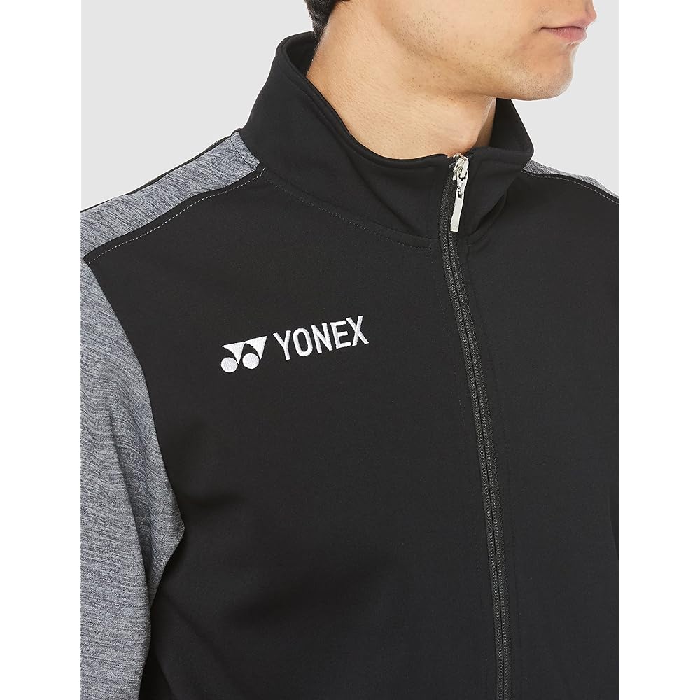 [YONEX] Jacket Knit Warm-up Shirt (Fit Style)