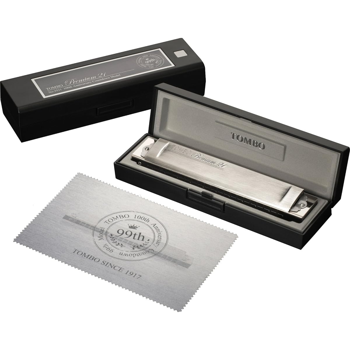 TOMBO Tonbo Polyphonic Harmonica Premium 21 99th Anniversary Model A Key No.3521