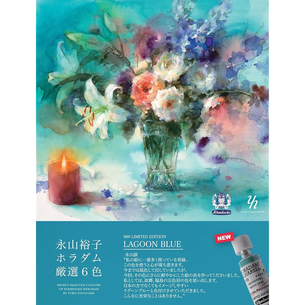 Maruzen Art Shoji Yuko Nagayama Schminke Horadum Carefully Selected 6 Color Set