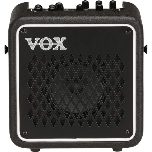 VOX 3W Modeling Amplifier for Electric Guitar MINI GO 3 Home Practice Portable Microphone Input Headphone Output Effect Rhythm Machine MP3 Connection Mobile Battery Compatible