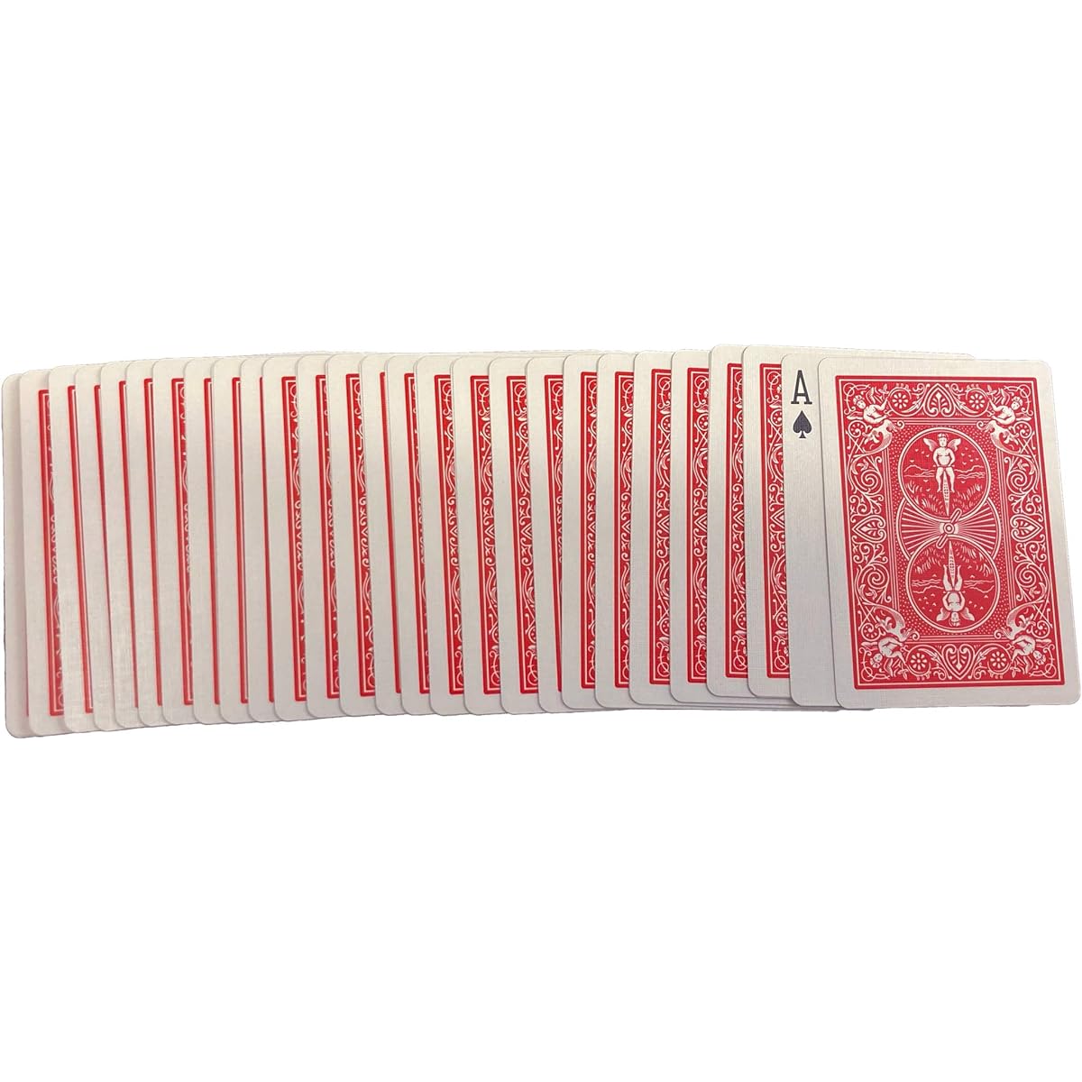 Rock Ridge Magic Size Brainwave Trick Deck Riderback Poker Size (Red)