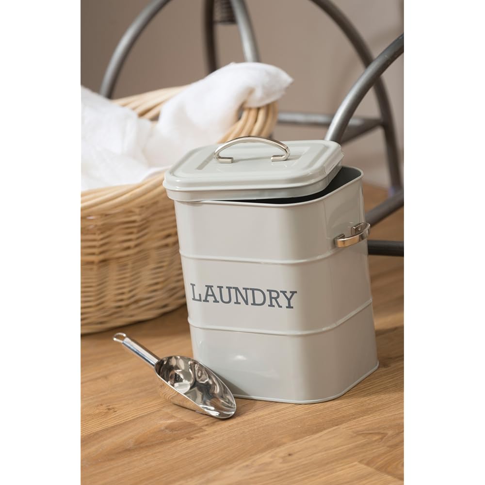 Kitchen Craft Laundry Soap Can 19×16×27cm Gray LNLAUNDRYGRY