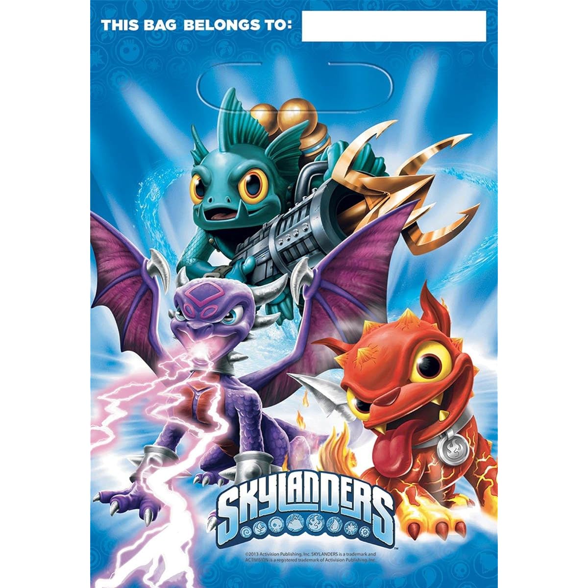 Skylanders Plastic Treat Bags Skylanders Plastic Treat Bags♪Halloween♪Christmas♪