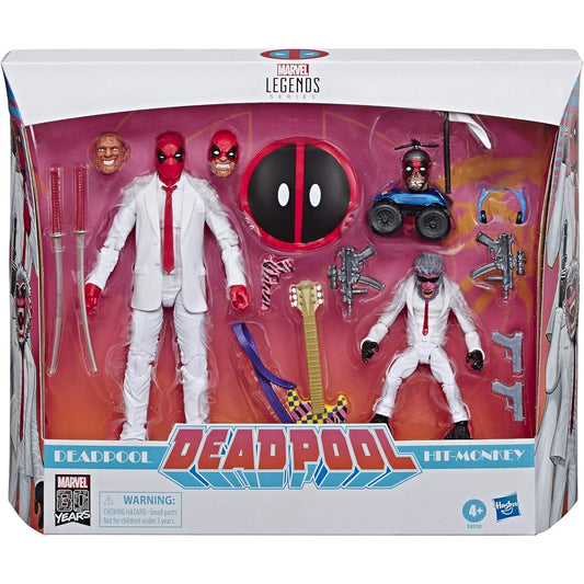Hasbro Marvel Legends Series Deadpool & Hit-Monkey 6-inch Figure Set 80th Anniversary E8850 Authentic
