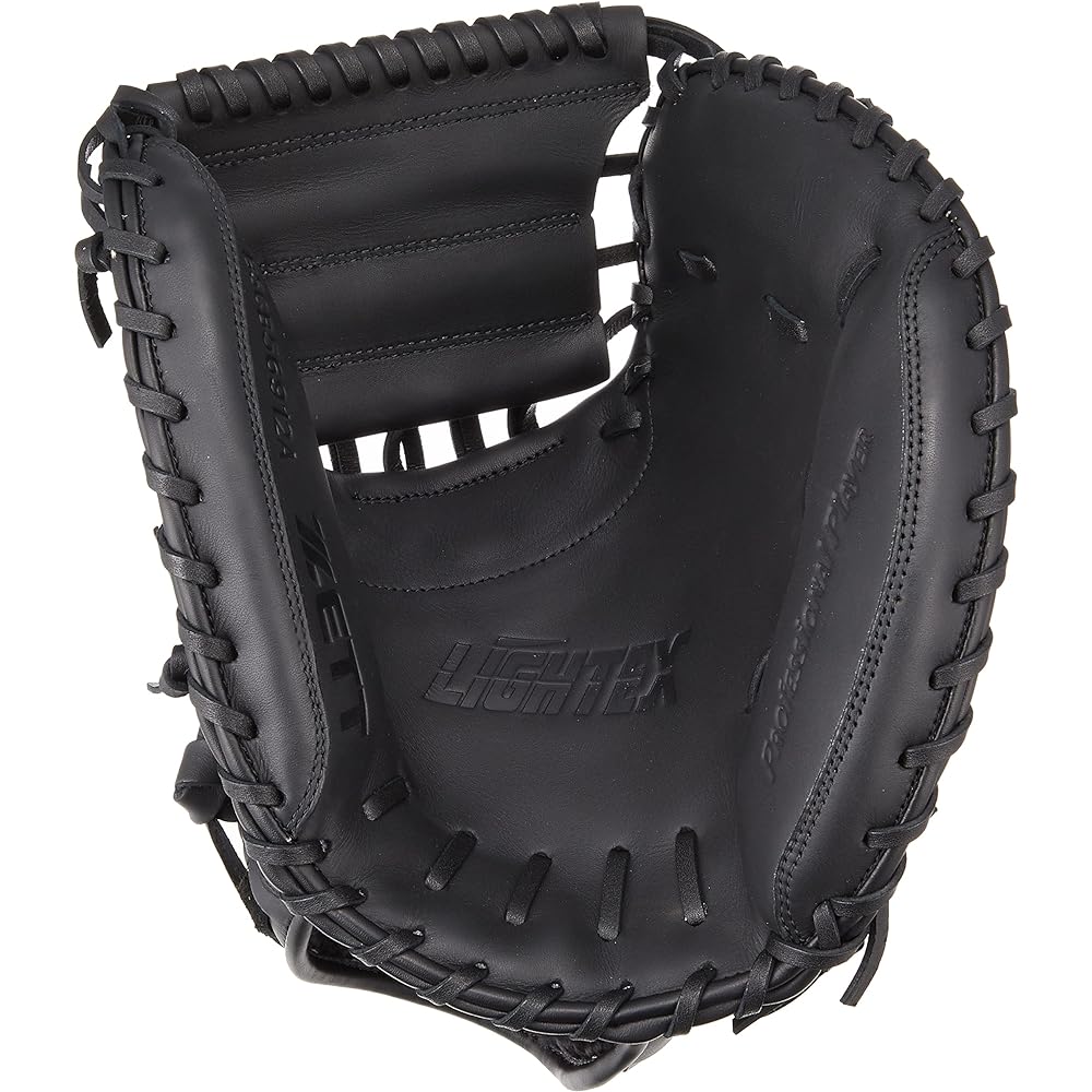 ZETT Soft Baseball Catcher's Mitt Litex Right Pitch Black (1900) BSCB56912A