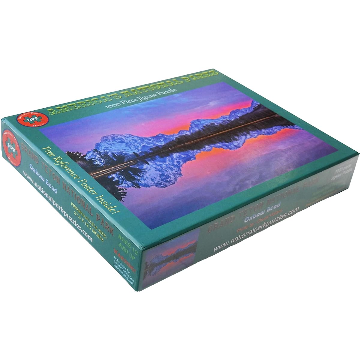 Grand Teton National Park Oxbow Bend 1000 Piece Puzzle
