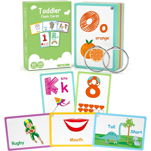 alphabet number flashcards