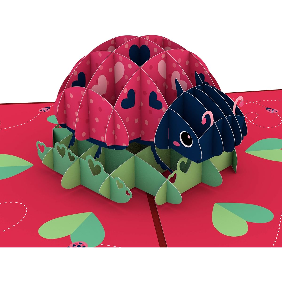 Lovepop Love Bug Pop Up Cards - 3D Cards Valentine's Day Cards Wife Cards Husband Cards Anniversary Cards Romance Cards Valentine's Day Pop Up Cards