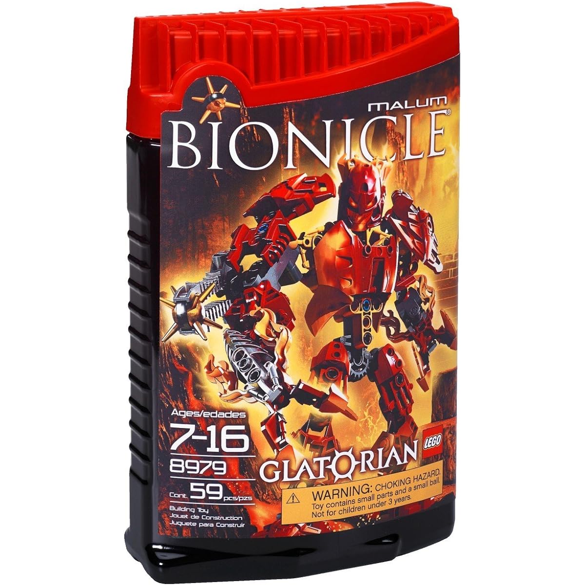 LEGO 8979 BIONICLE Glatorian Malum