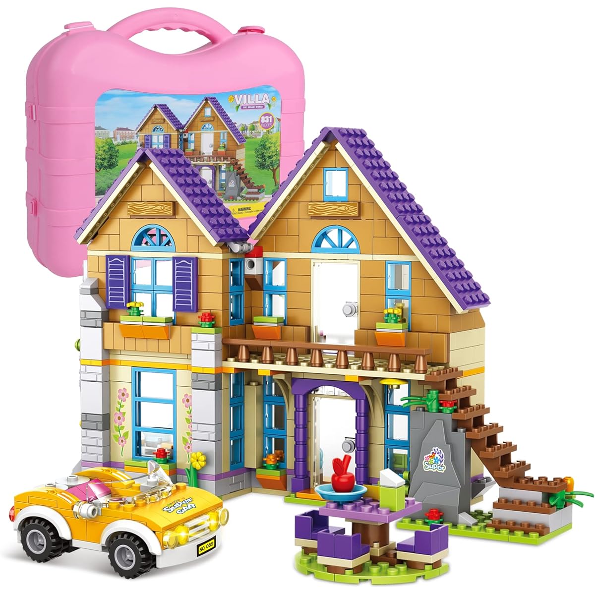 villa building blocks set