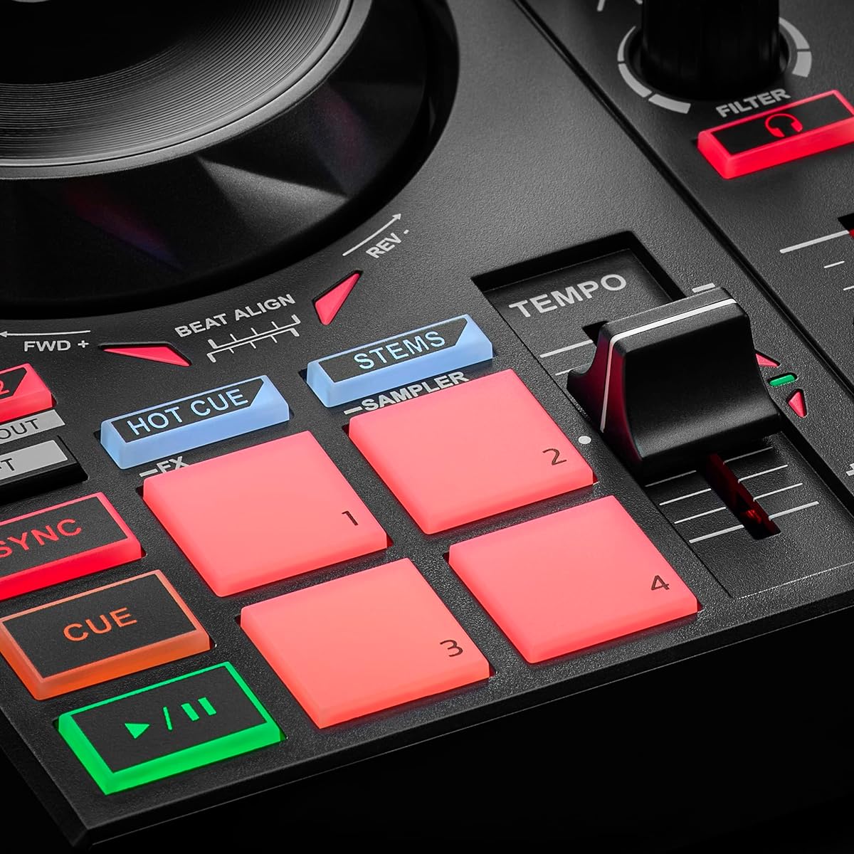 Hercules DJControl Inpulse 200 MK2 – The best DJ controller for learning to mix – includes software and tutorials