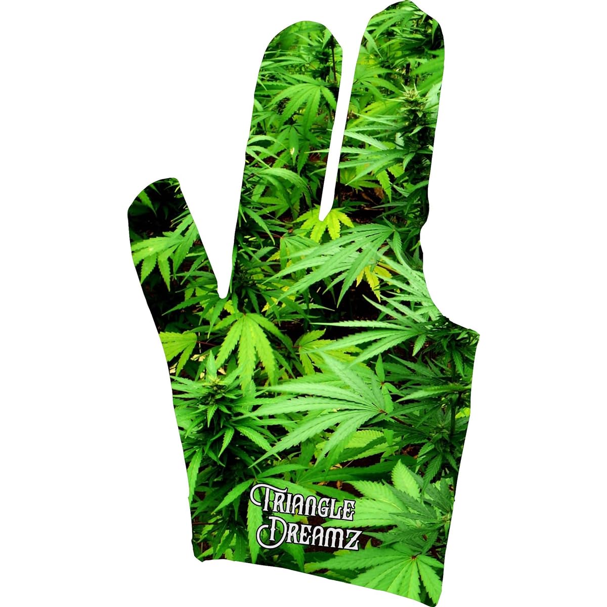 Triangular Dreamz Leafy 420 Billiard Gloves