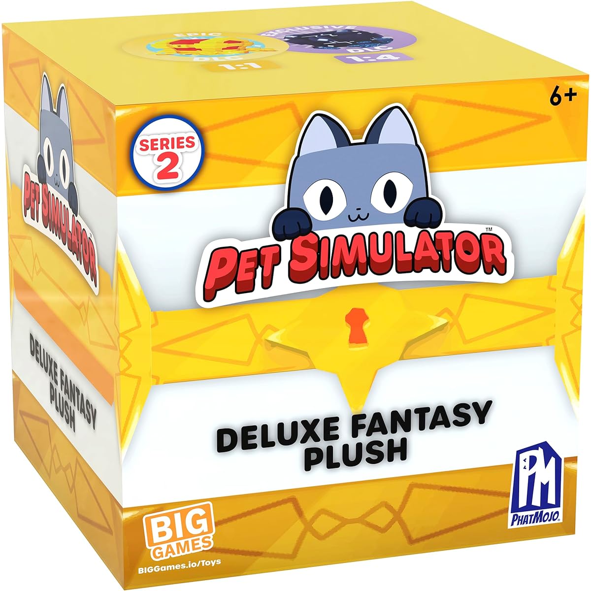 Pet Simulator Mystery Deluxe Tech Plush (8" Plush, Series 1), MP1800