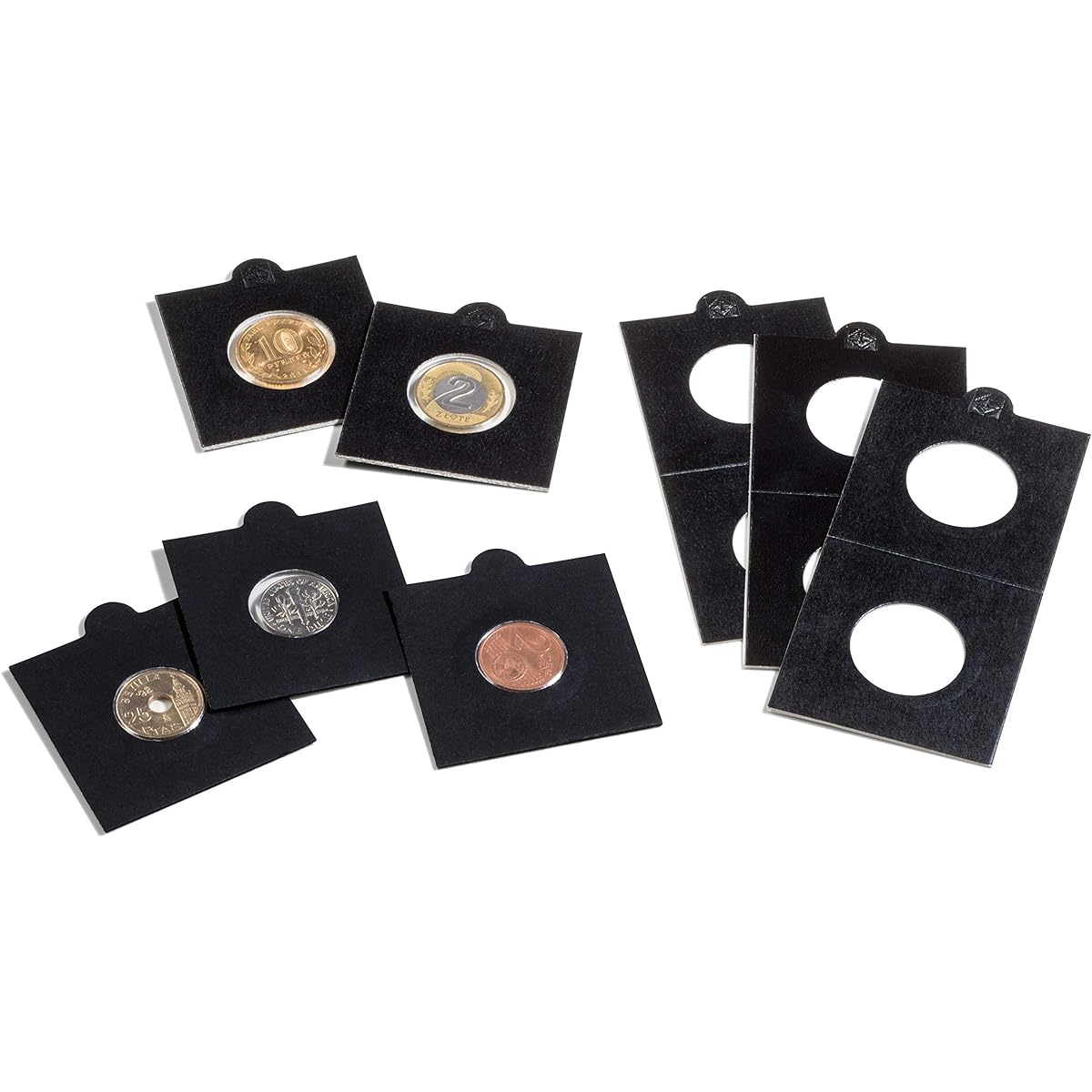 Matrix Black Coin Holders -17.5mm