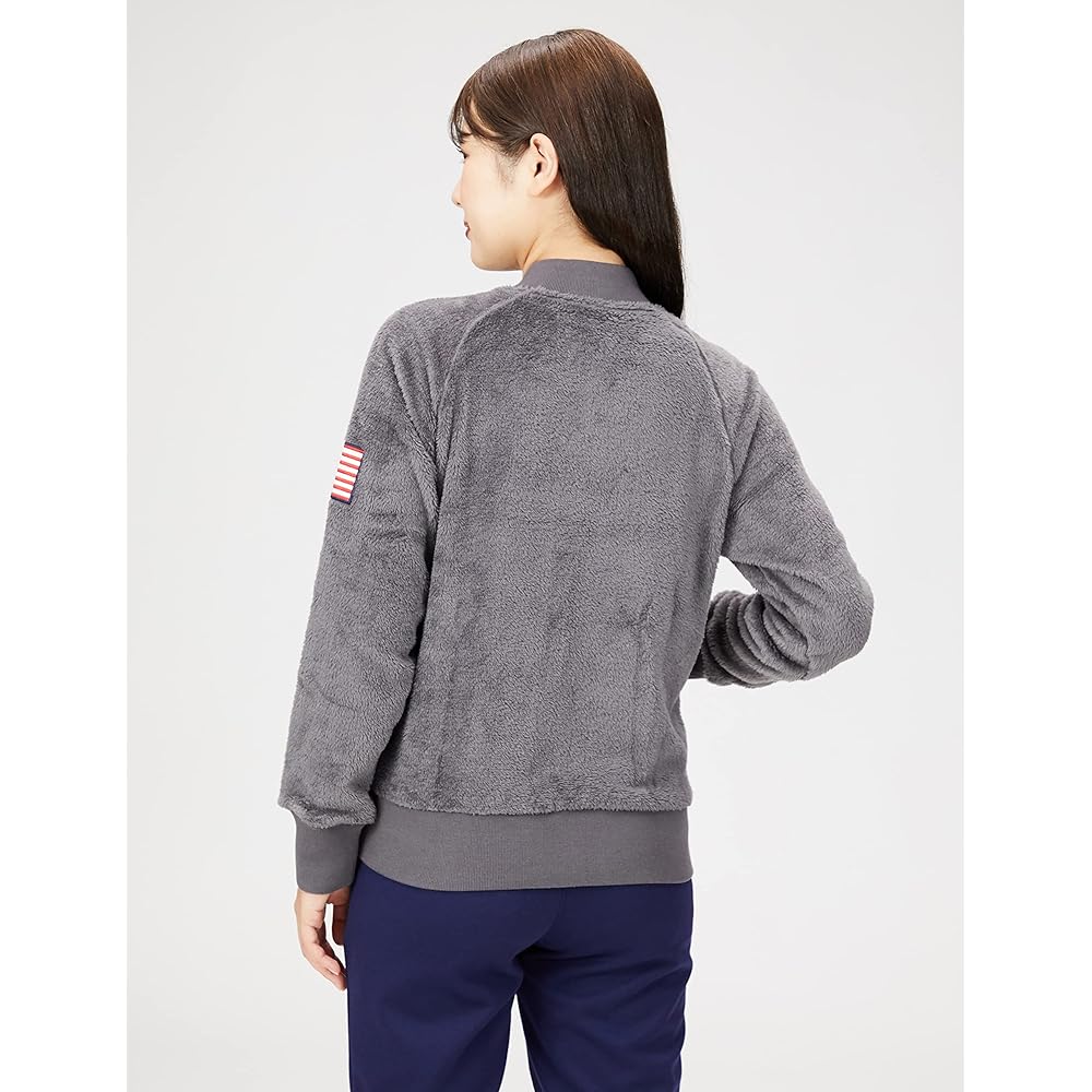 [Champion] Jacket, Long Sleeve, One Point Logo, Zip Jacket, CW-WG605, Women's