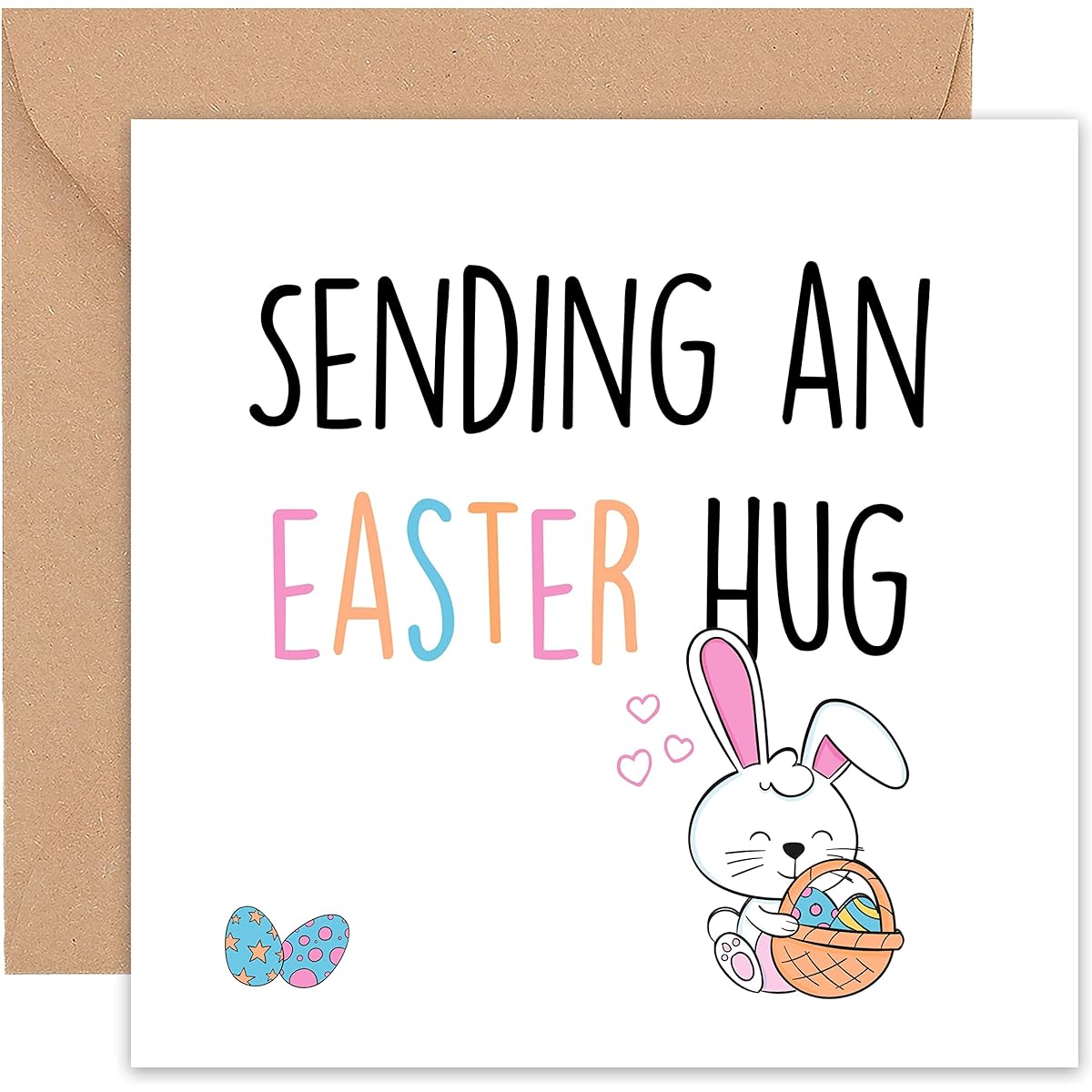 Felbridge Studio Easter Cards Easter Cards Multipack Easter Cards for Mom Granddaughter Son Daughter Sister Brother Husband Wife Boyfriend Girlfriend Best Friend Niece Nephew - 14cm/5.5inch