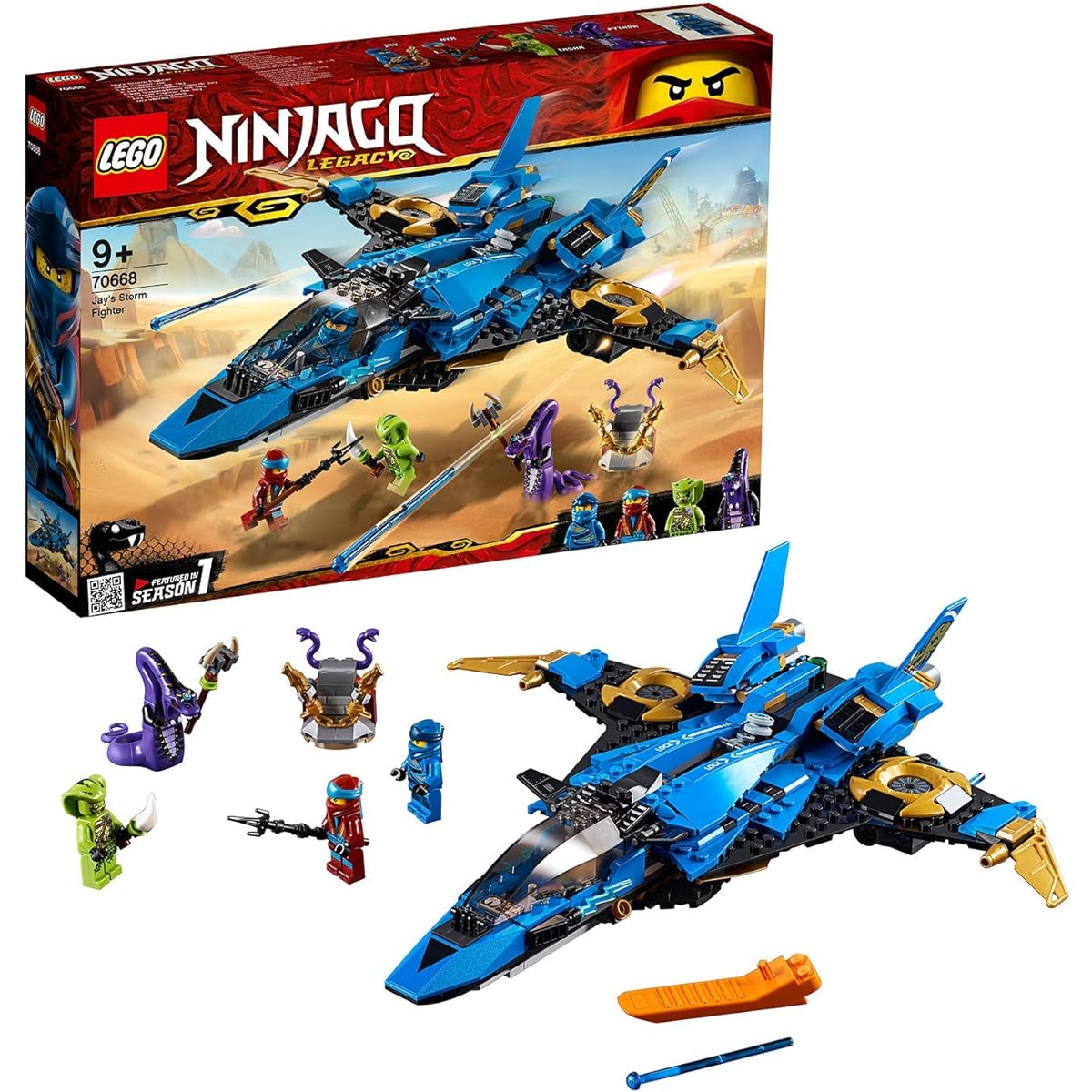 LEGO Ninjago Jay's Lightning Fighter 70668 Blocks Toys for Boys