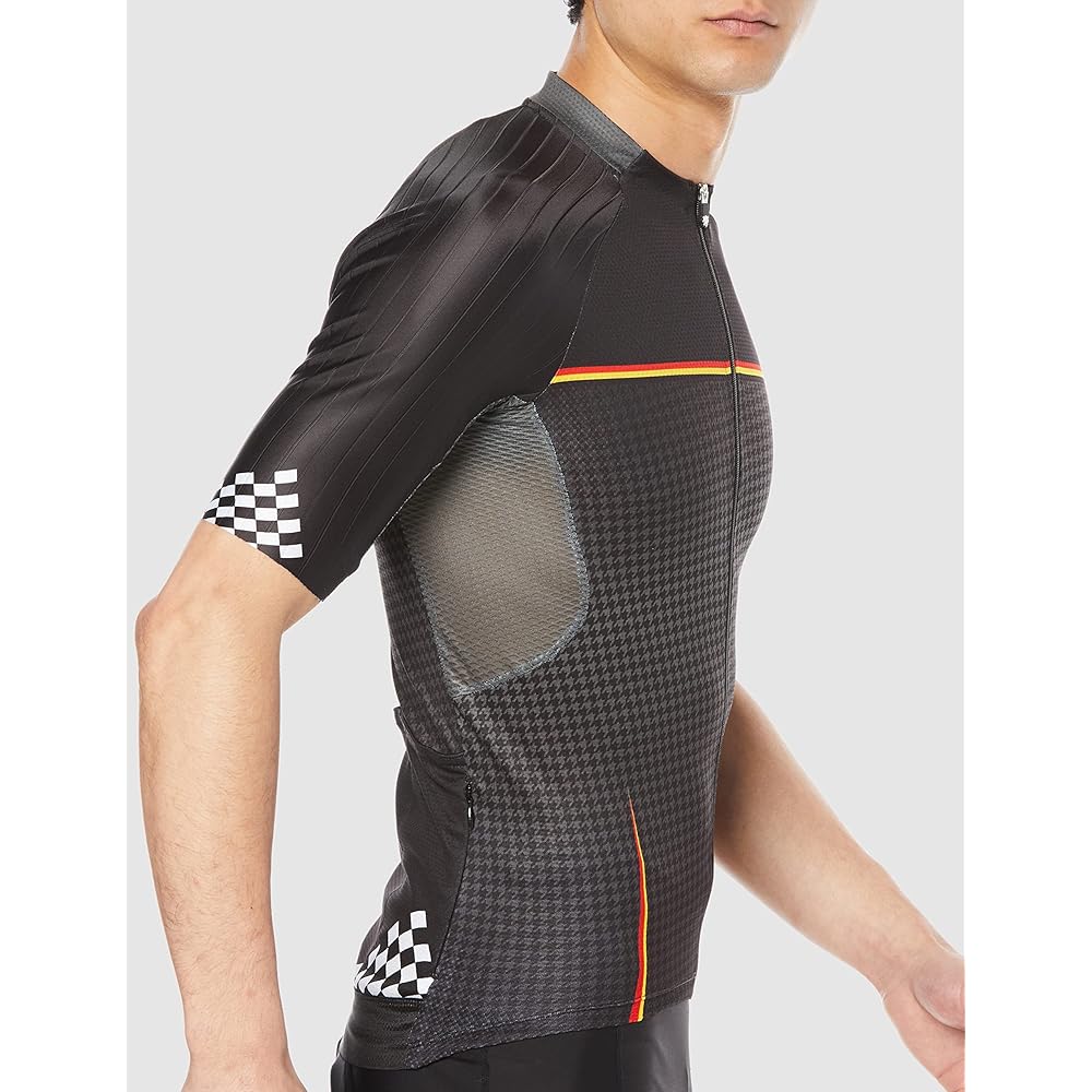 [Capel Mule] Cycling Jersey, Unisex, Gazelle 3, Cuffs left cut, Sweat Absorbent, Quick Drying, Side Mesh, UV Protection