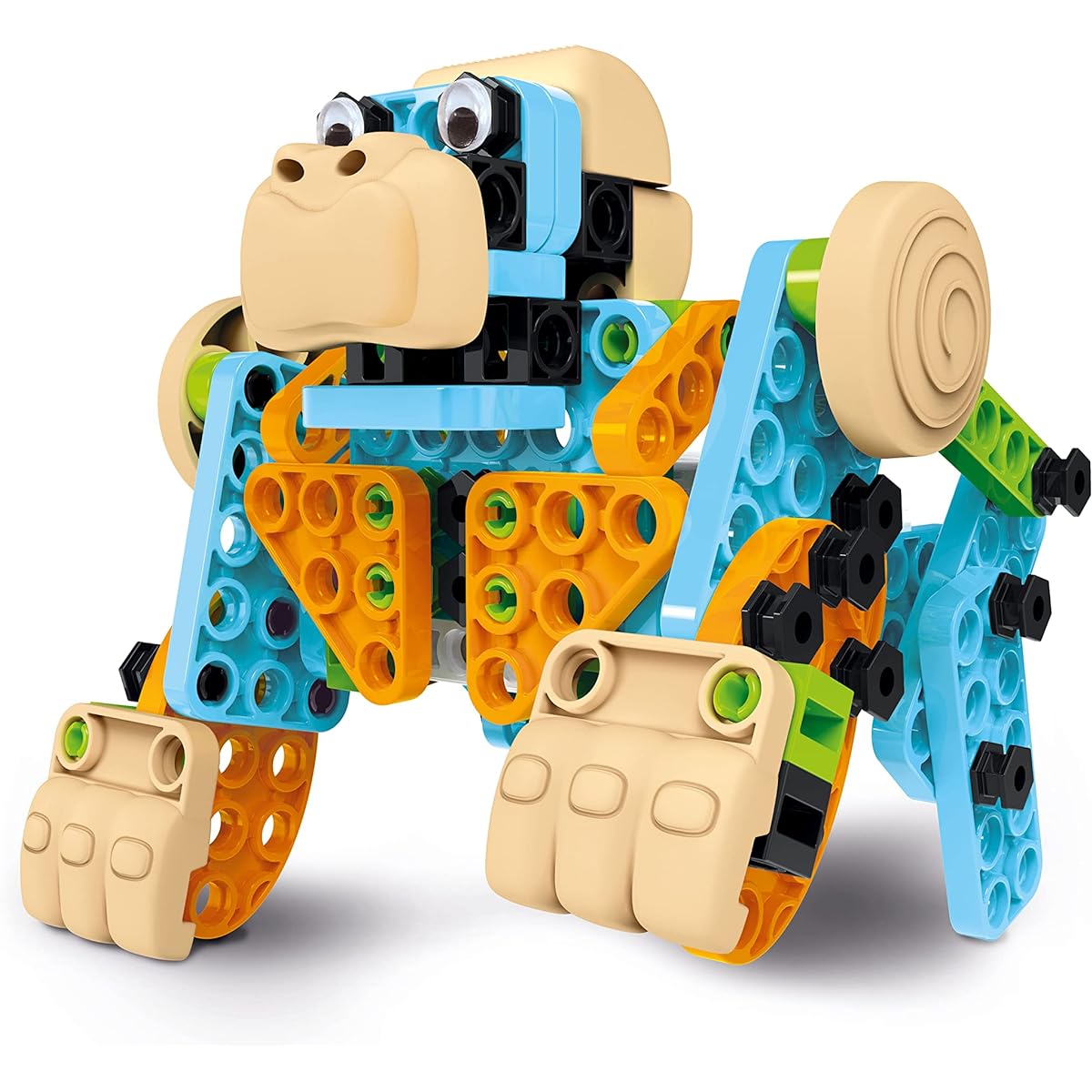 Clementoni 97860 Science and Play Junior Compendium Assembly and Construction Animal Building Toys Mechanics Lab Made in Italy Chr Multicolor