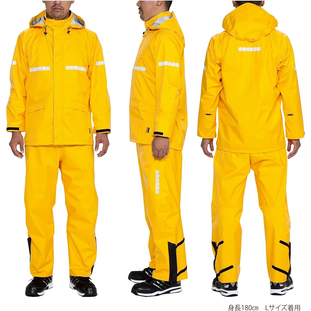 [APt PRO] AP1000 Working Rain Suit (Royal Blue, L)