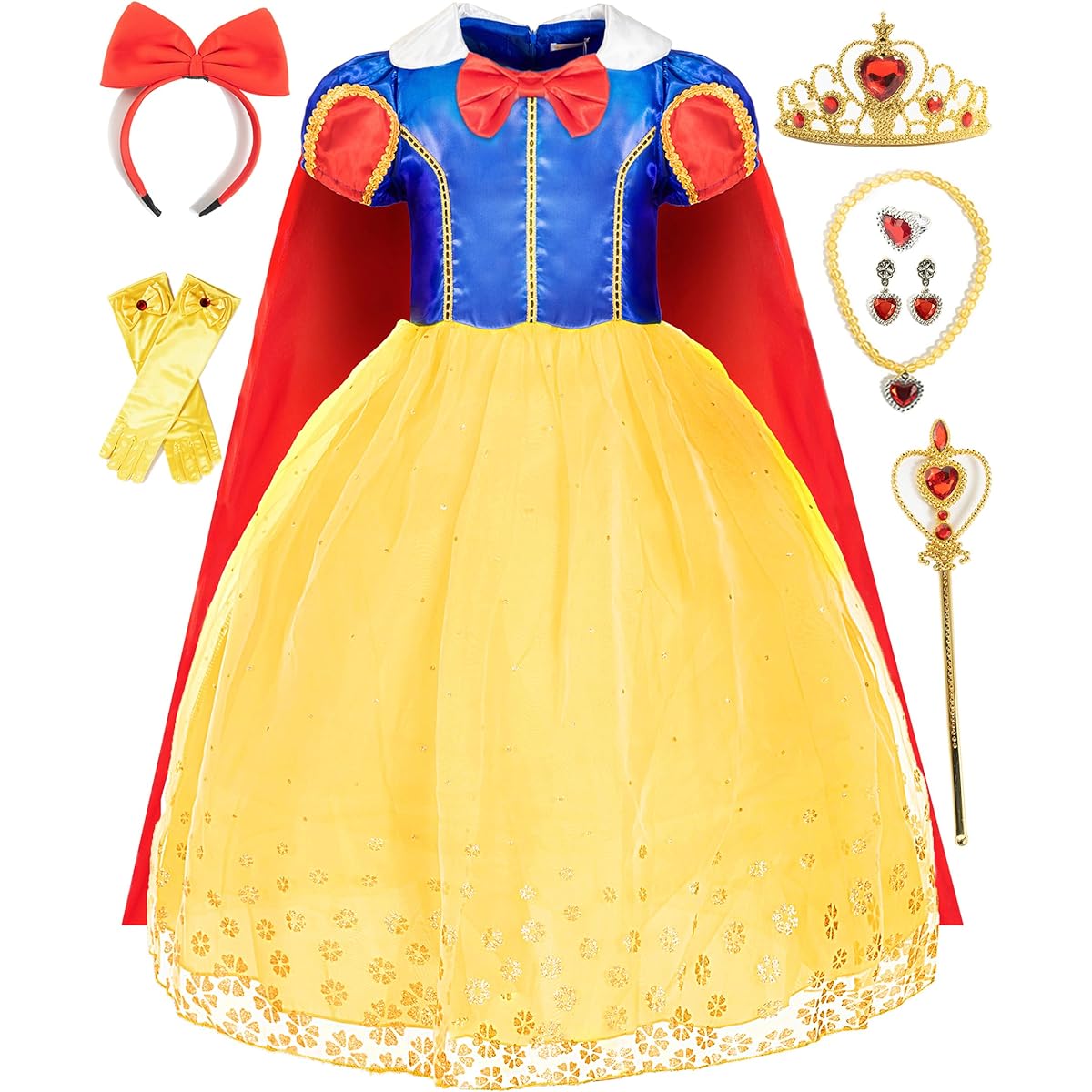 FUNNA Costume Princess Dress for Toddler Girls
