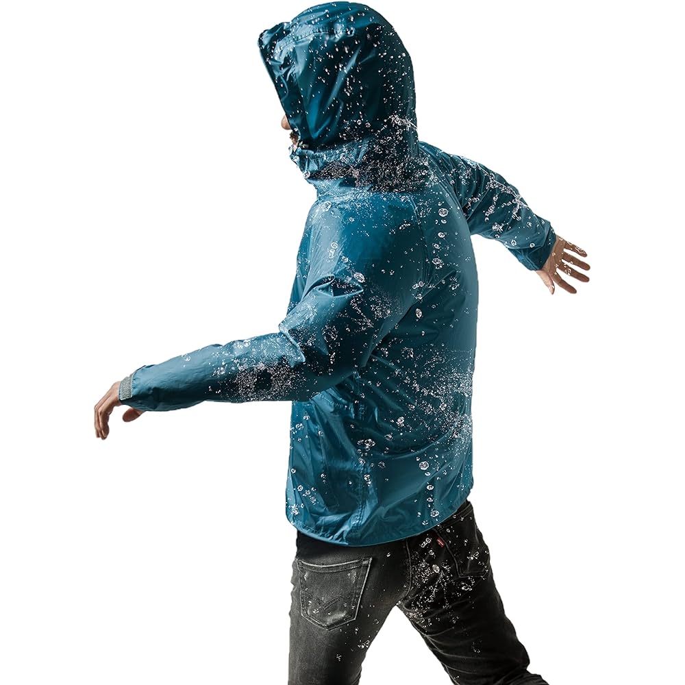 YAMASHIN Air Conditioned Rain Wear YRE-T-3L [Clothing Only] Kamikaze Rain 3L Size Turquoise
