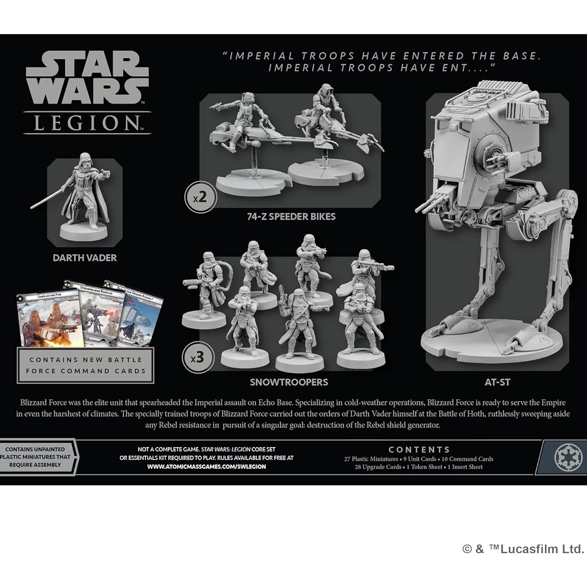 Star Wars Legion Blizzard Force Starter Set