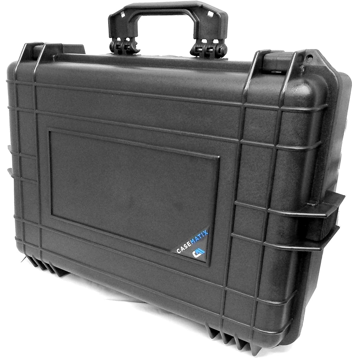 Casematix Waterproof Audio Mixer Case Compatible with Behringer Xenyx X1222USB X1622USB X1204USB Channel Interface 17" x 12.1" x 5" Mixing Board and Accessories