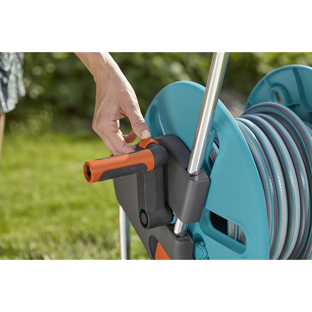 GARDENA Hose Reel Trolley CleverRoll M Set 18513-20 Made in Germany