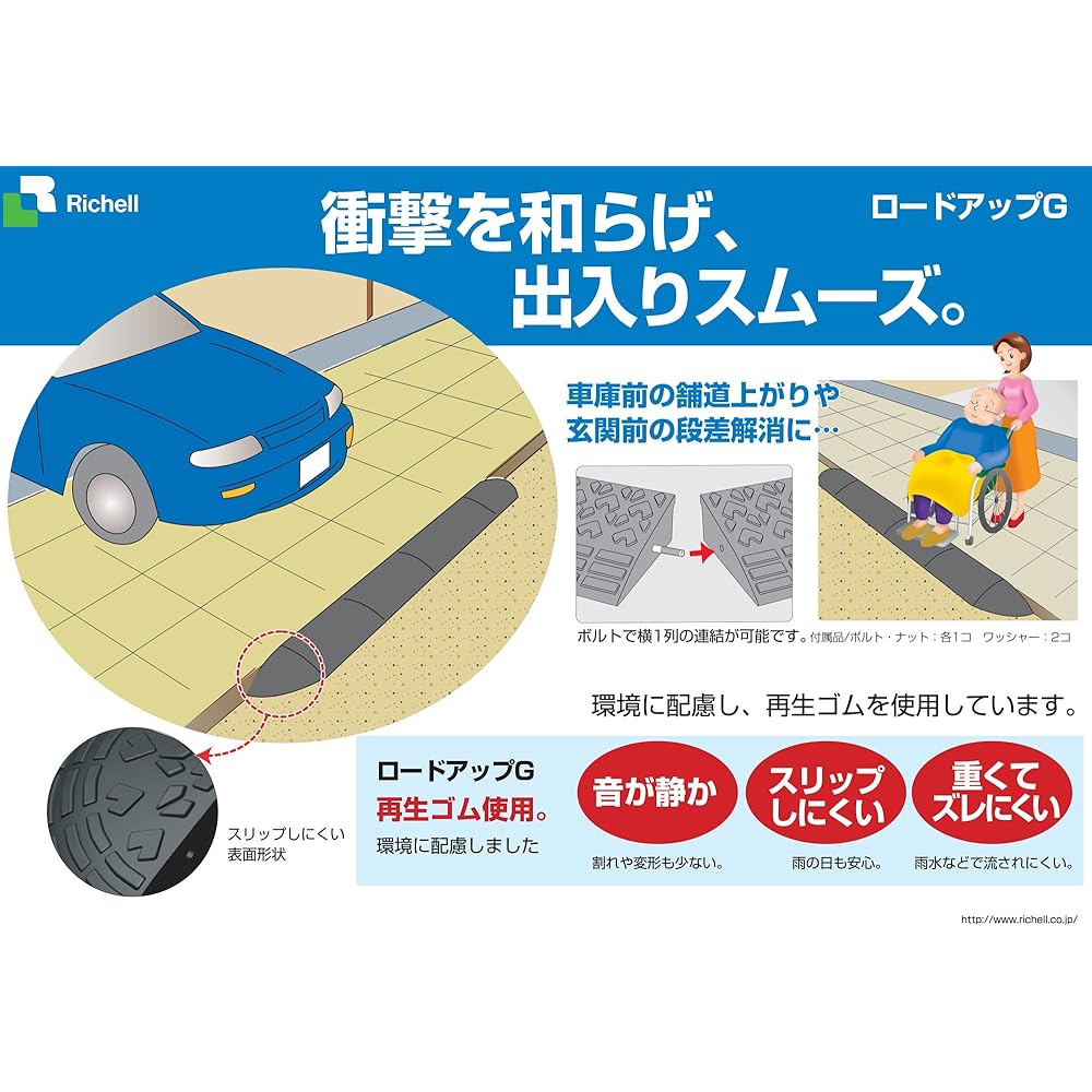 Richell Load Up G Recycled Rubber 60 G6015