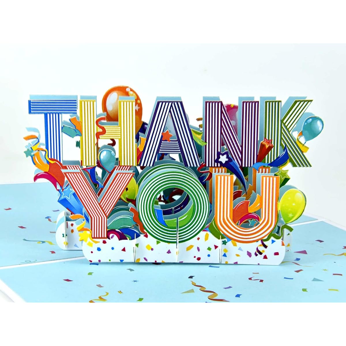 Thank You pop-up greeting card