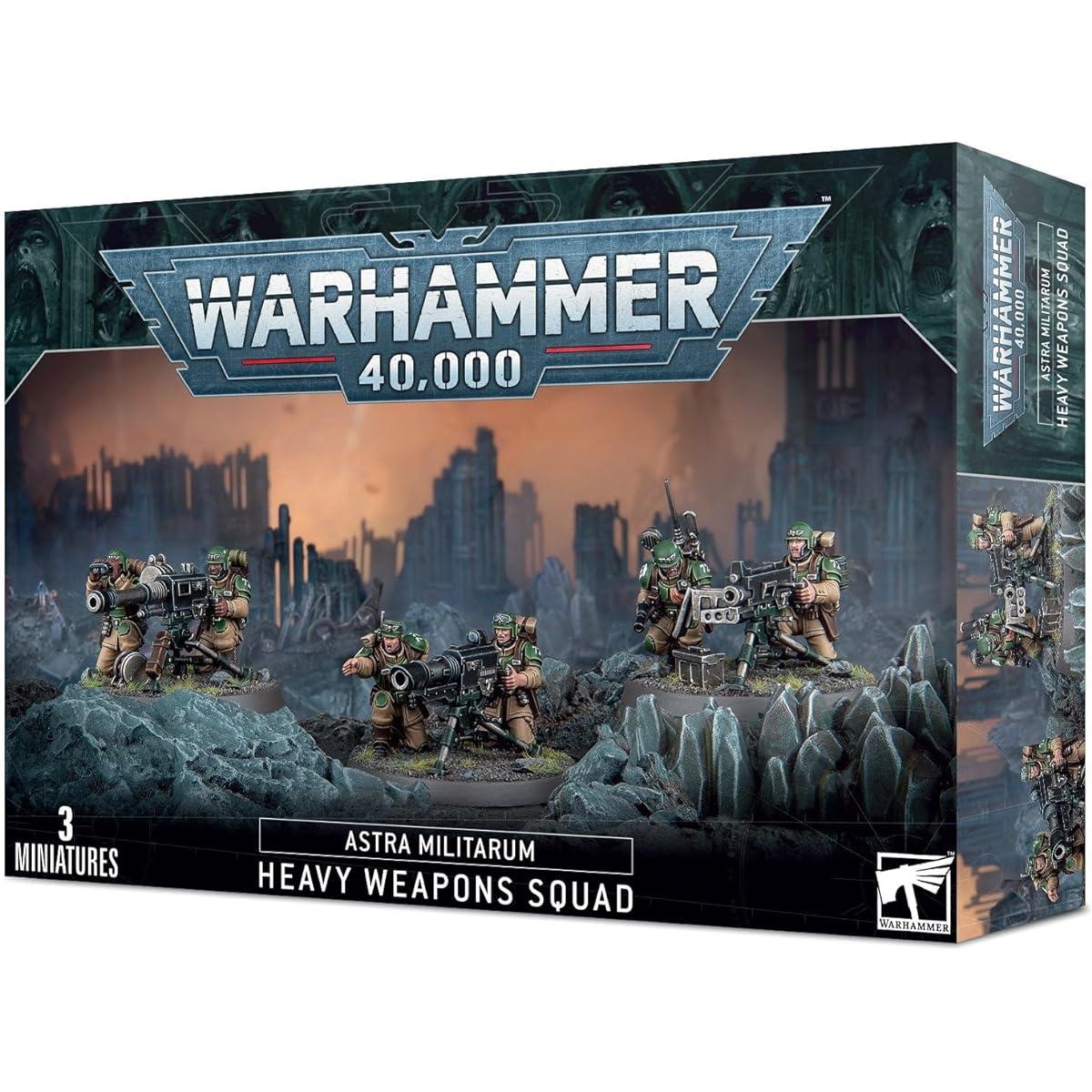 Games Workshop Warhammer 40K: Astra Military Ram - Cadian Heavy Weapons Squad