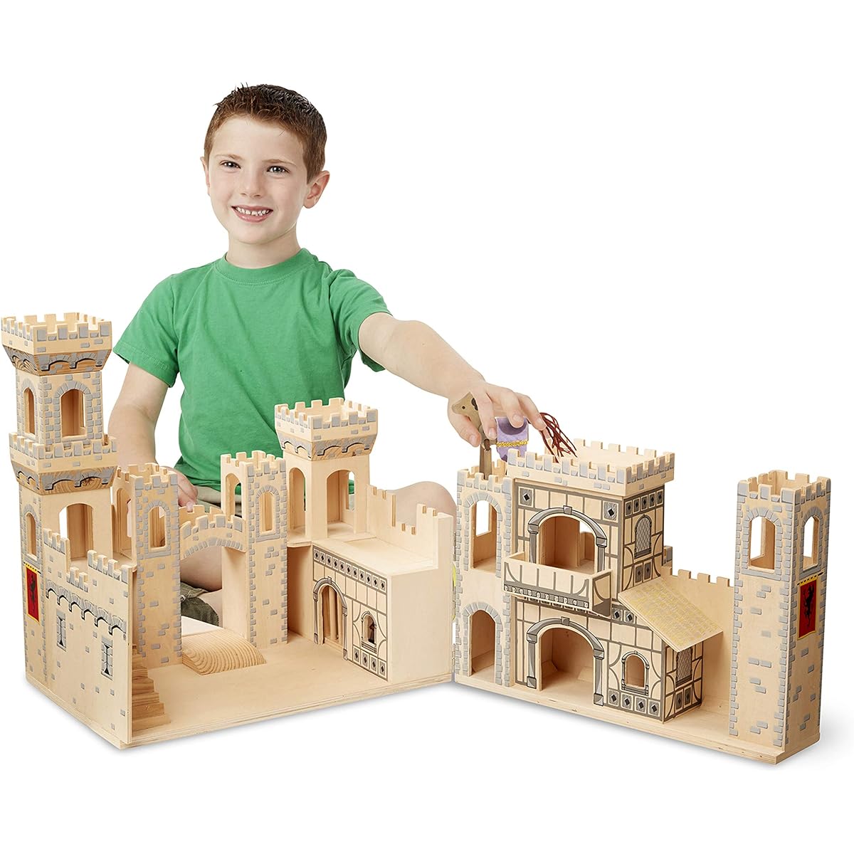 Folding Medieval Castle: Folding Medieval Castle