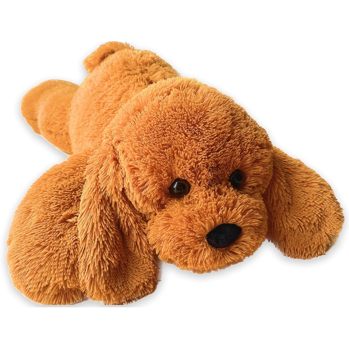 CuddlCubs Tons of Love 5 lbs Weighted Stuffed Animal for Kids Teens Adults 26" Large Realistic Animal Stuffed Dog Calming Sleep Concentration Stress Relief (5 lbs 26")