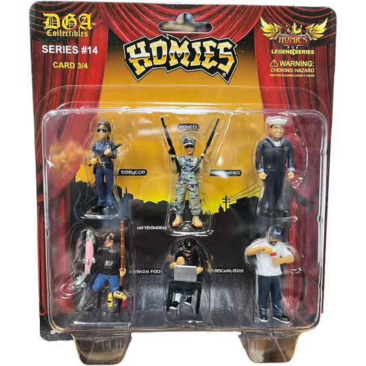Homies Series #14 Collector Figure Card #3 4