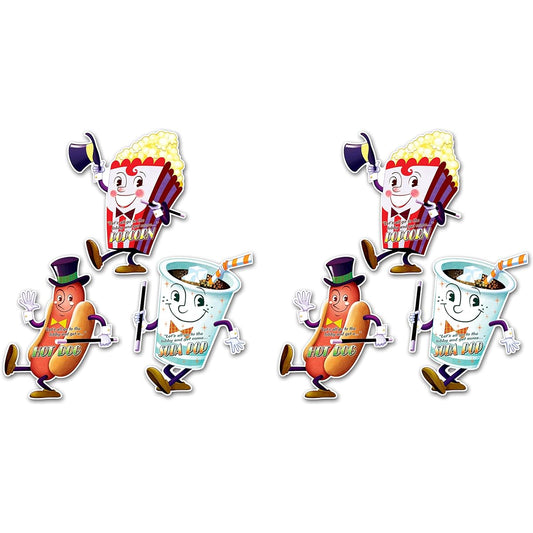 3 Movie Night Cutouts (Pack of 3) Multicolor S57464AZ2