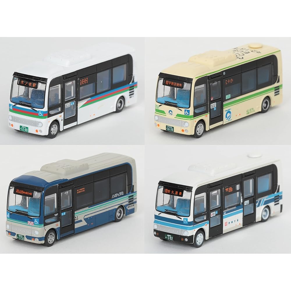 The Bus Collection Bus Collection Vol. 29 Mini Bus Edition Vol. 4 12 pieces BOX Diorama supplies (manufacturer's first order limited production) 313281