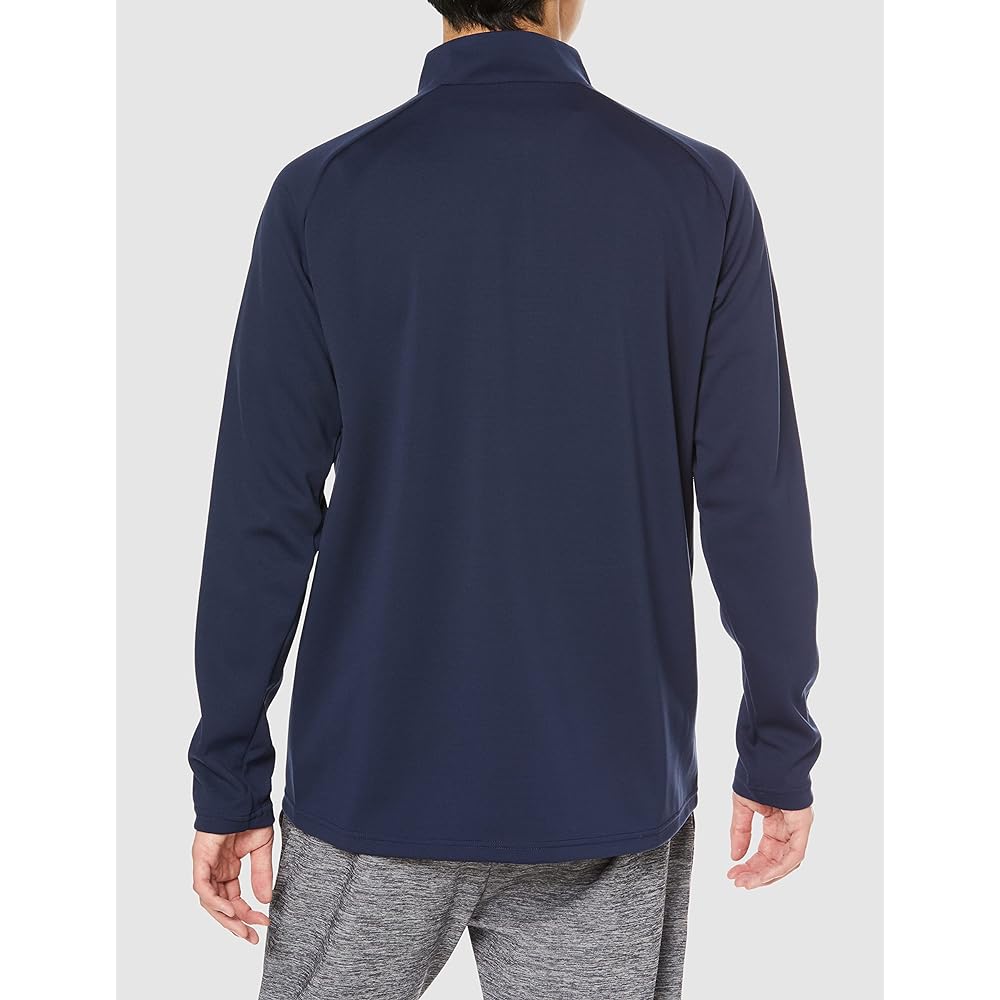 [Umbro] Soccer Jersey, Long Sleeve, Half Zip, Sweat Absorbent, Quick Drying, Dry, Stretch, Practice, Club Activities, Training, Men's