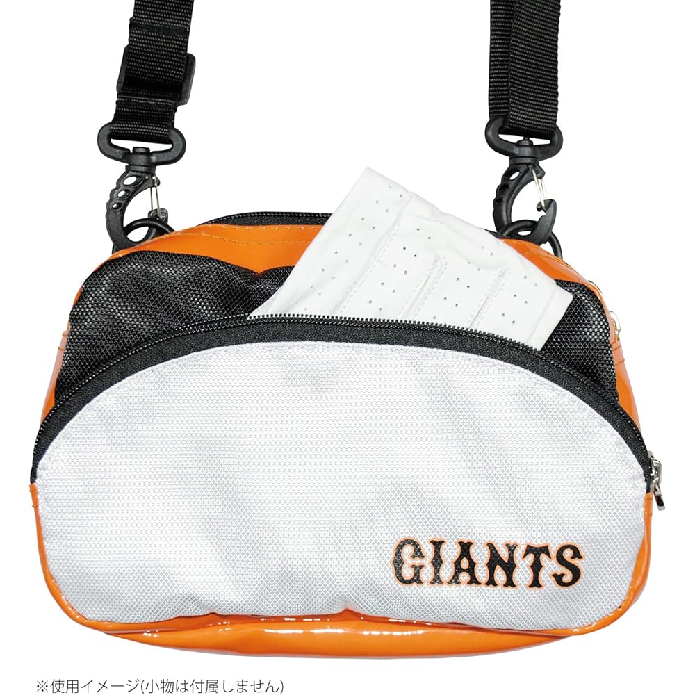 Lezax Yomiuri Giants Pouch White x Orange YGAC-2404