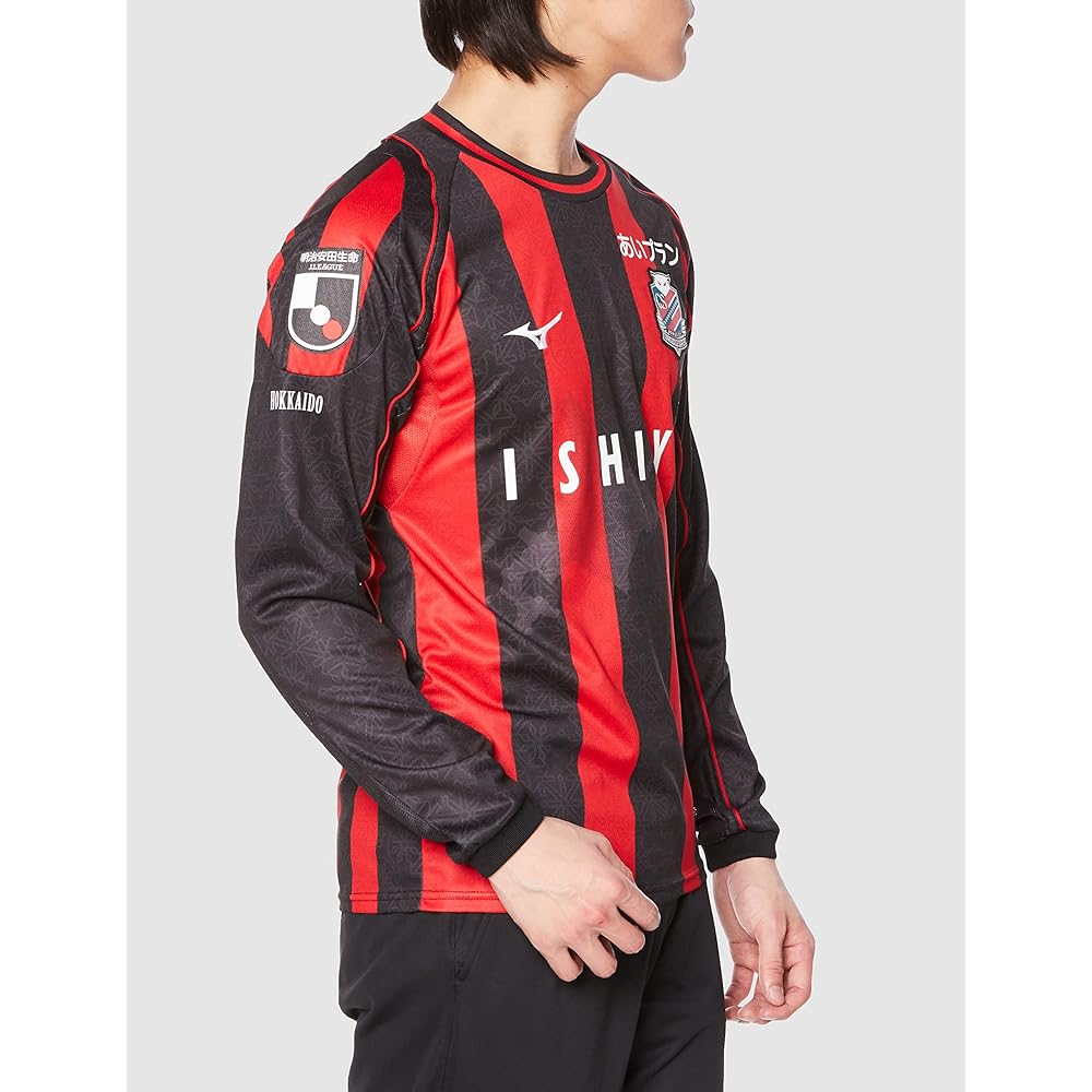[Mizuno] Soccer Wear 2023 Consadole Sapporo Authentic Model 1st Uniform Long Sleeve Men's