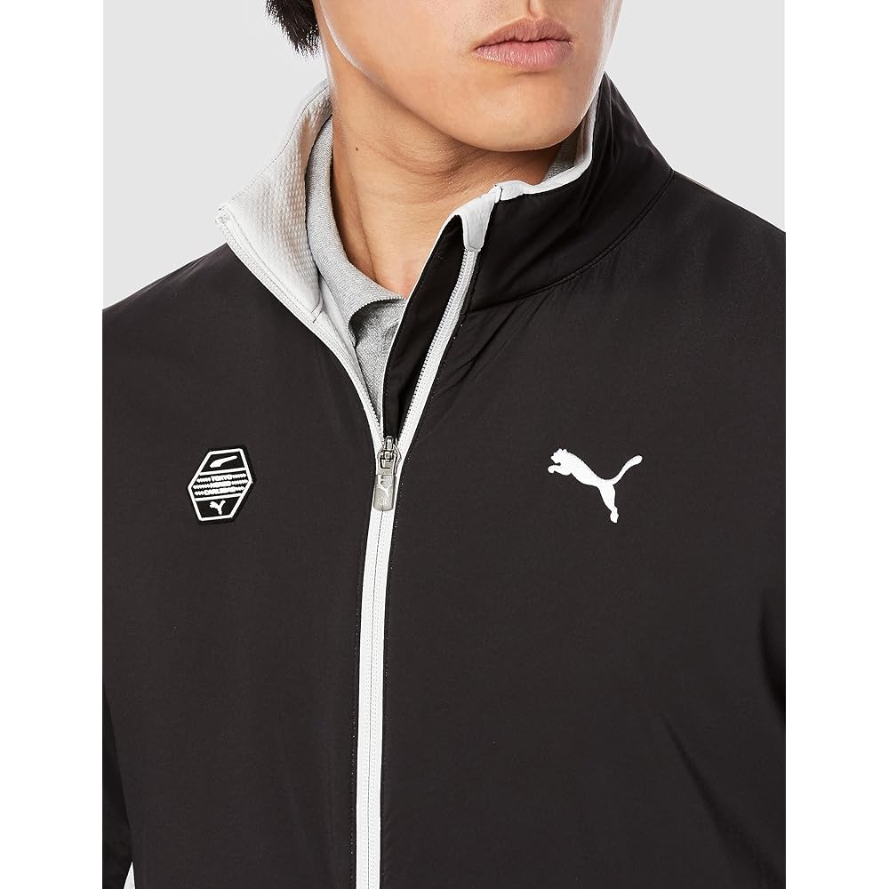 [PUMA] Men's Blouson Golf Sweat Combination Stand Collar FZ Jacket