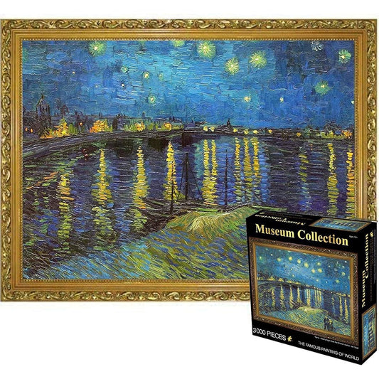 3000 Piece Puzzle for Adults Jigsaw Puzzle Entertainment Toys for Adults Birthday Gift Home Decoration Lone River (45.3 x 32.3 Inch)