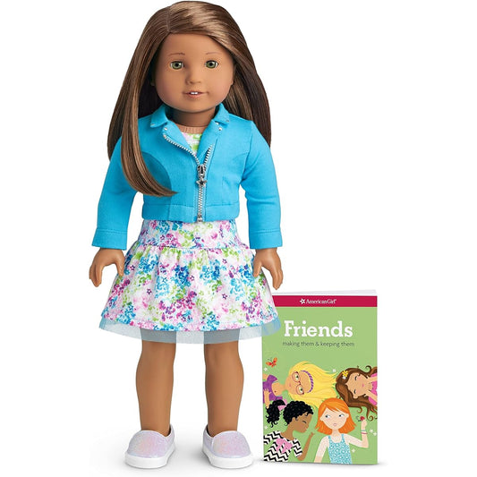 American Girl Truly Me 18" Doll #79 Hazel Eyes Brown Hair Medium Skin Neutral Undertones Ages 6+