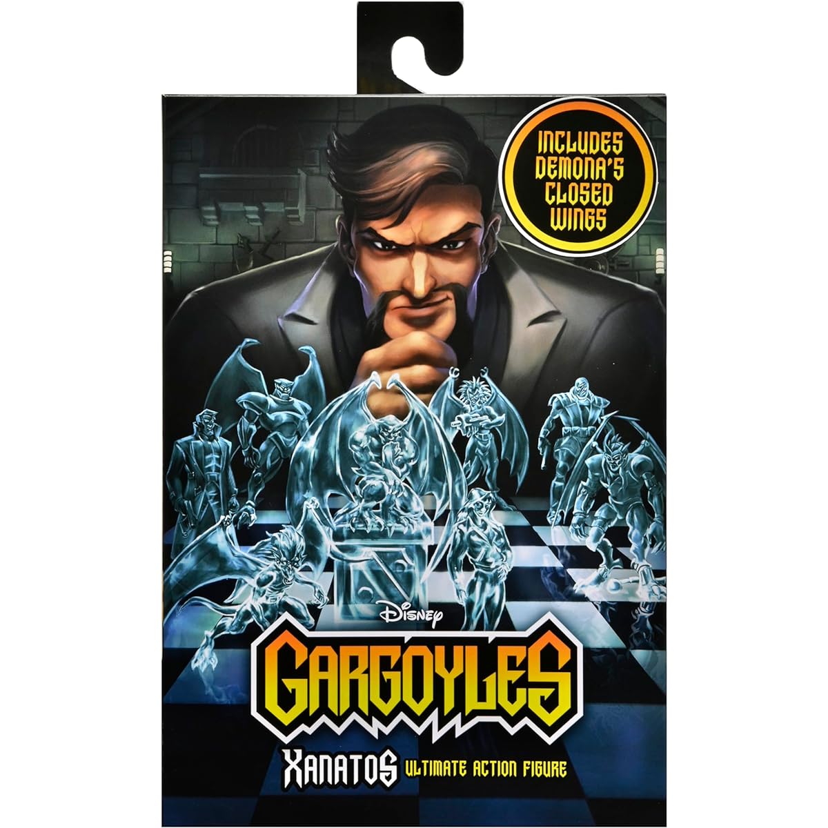 NECA Gargoyles Ultimate David Xanatos 7 Action Figure