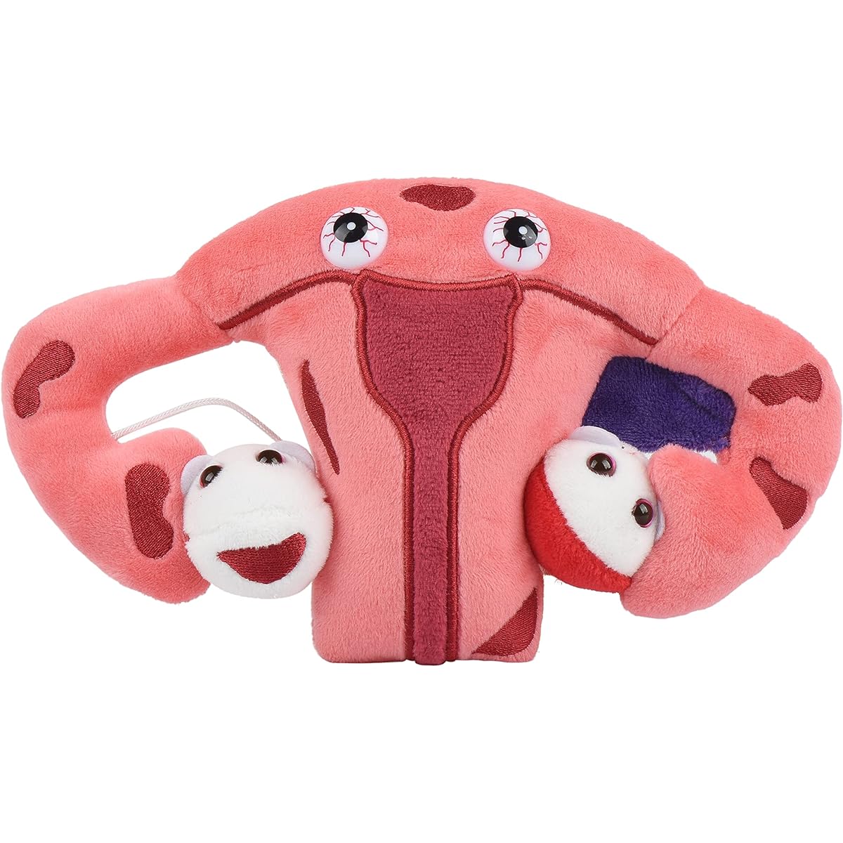 GIANTmicrobes Endometriosis Plush Toy - Learn about health, fertility, and this chronic inflammatory disease Gift for surgery Gift for friends, scientists, students, educators, ob/gyns